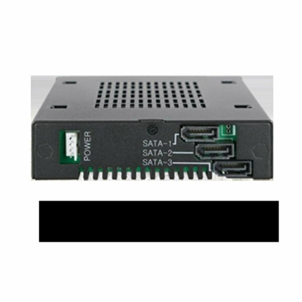 Icy Dock Triple Bay 2.5 in. SAS SATA Rack HD Enclosure USB MB993SK-B